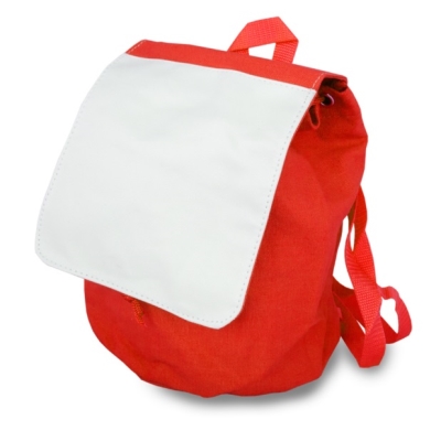 Children’s Backpack with a Flap Closed with a Velcro Fastening for Sublimation